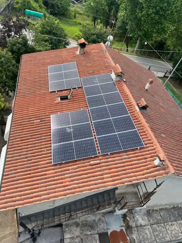 Impianto fotovoltaico realizzato a Brendola