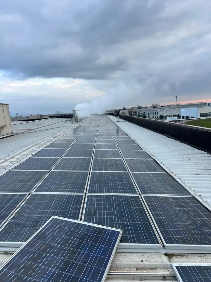 Impianto fotovoltaico realizzato a Sandrigo