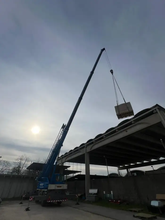 Impianto fotovoltaico realizzato a Santa Maria di Sala